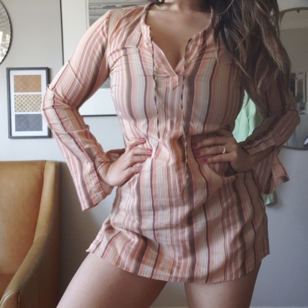 Athleta boho tunic top or bathing cover